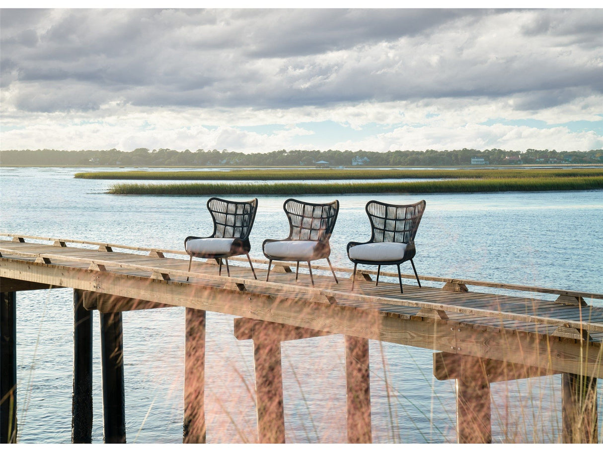 Coastal Living Outdoor / Hatteras - Chair - Black