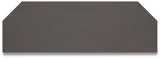 Dorrinson - Two-tone - Corner TV Stand/Fireplace OPT