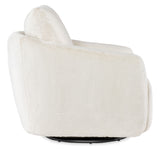 CC - Bonnie Swivel Chair With Power Footrest - White