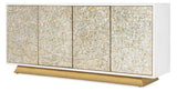 Melange - Shelly Credenza - White
