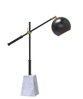 Arcus - Table Lamp - Black / White