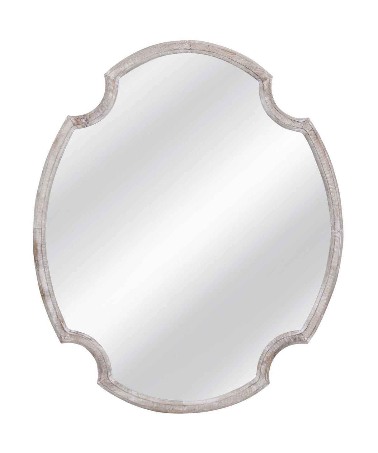 Fairvale - Wall Mirror - White Wash