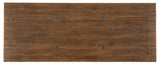 Driftwood - Flip-Top Console Table - Medium Wood