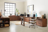 Elon - Two-Door Cabinet - Dark Brown