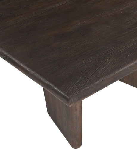Lasso - Rectangle Cocktail Table - Antique Natural Mango With Sandblasting