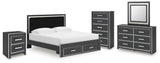 Zuraleus - Storage Bedroom Set