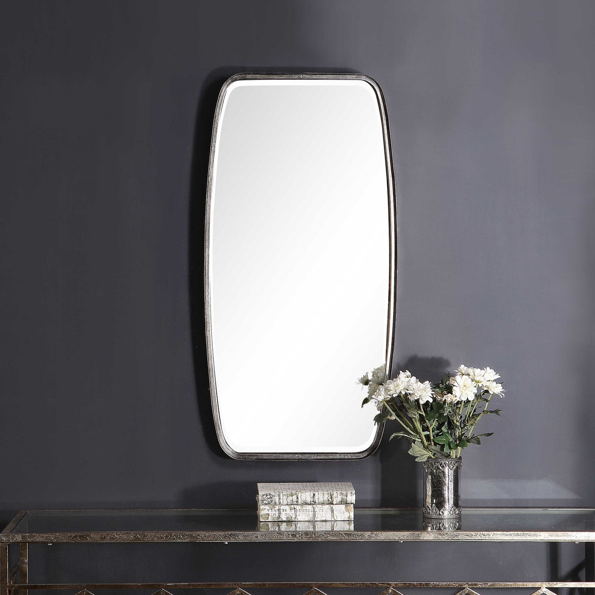 Mirror - Antique Silver