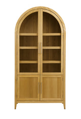 Fynn - Display Cabinet - Blonde Tan