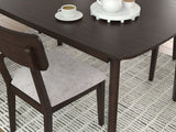 Mallenette - Dining Room Table Set (Set of 5) - Merlot