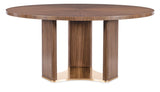 Eleana - Round Dining Table - Medium Wood
