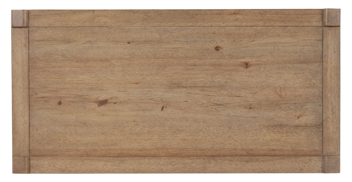 Vineyard Row - Two-Door Nightstand - Light Brown