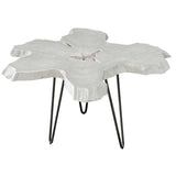 Trillium - Bleached Teak Coffee Table