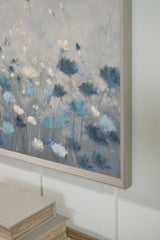 Claydale - Wall Art - Gray / Blue / White