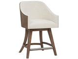 Modern / Mist & Veil - Swivel Counter Chair - Haze / Levi Oyster