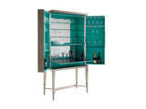 Ariana - Cheval Bar Cabinet - Dark Brown
