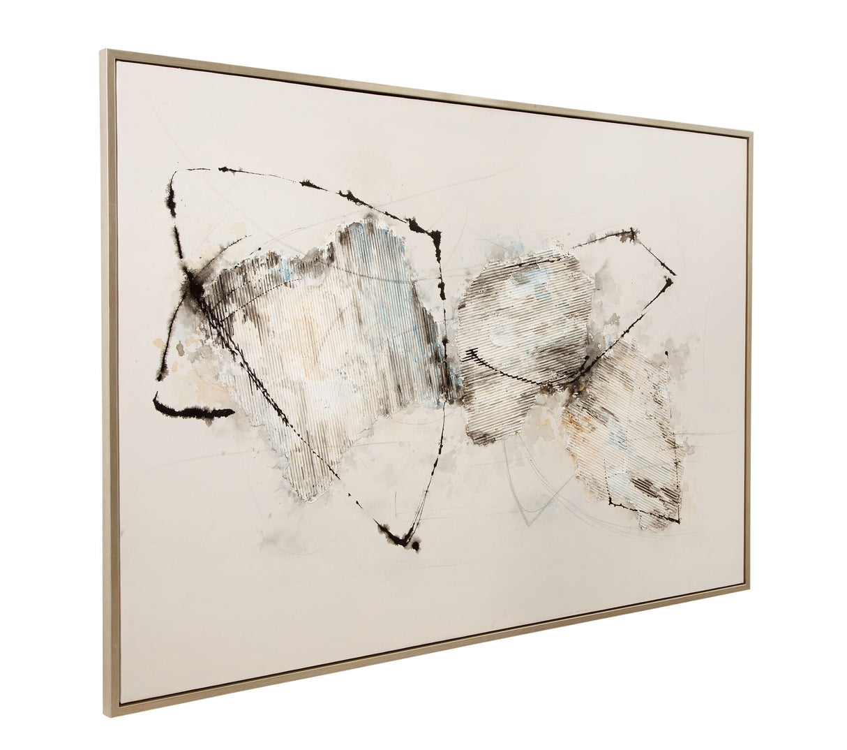 Gascon Framed Canvas - Beige