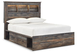 Drystan - Bookcase Bed With Storage Set