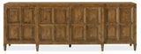 Melange - Nikos Credenza - Dark Brown