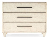 Melange - Saffron 3-Drawer Chest - Beige