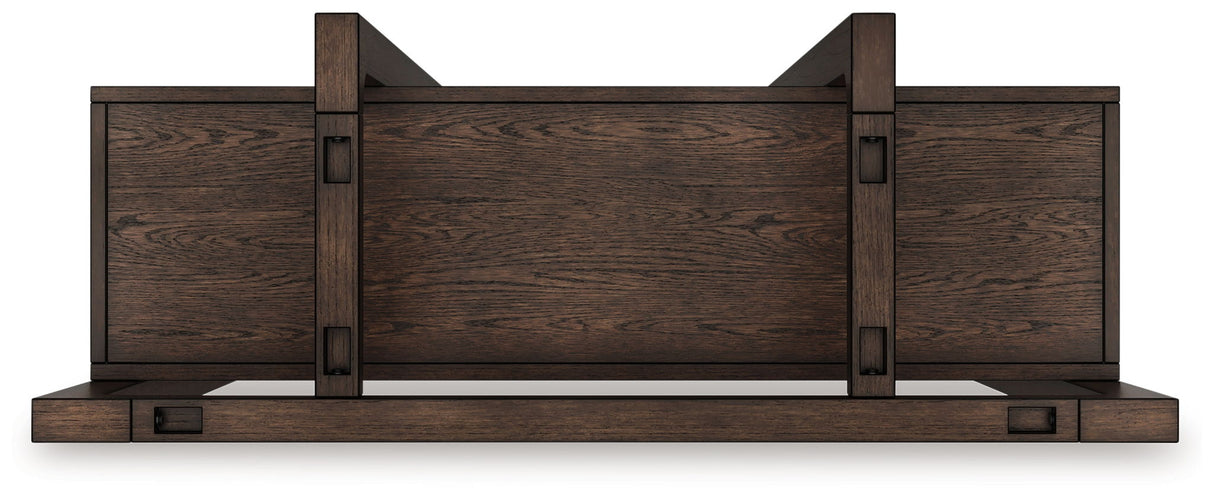 Breckington - Dark Brown - Bookcase