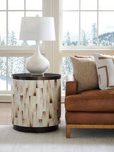 Park City - Crescent Commode End Table - Beige