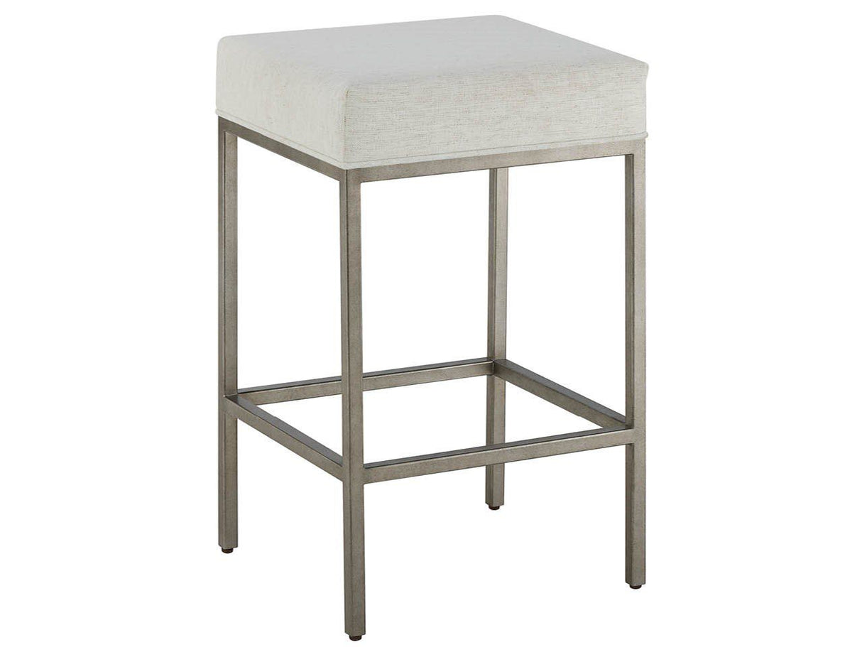 Oasis - Console Stool - Beige / Gray