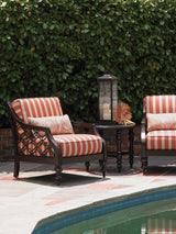 Royal Kahala Black Sands - Lounge Chair - Dark Brown / Red
