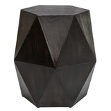 Volker - Black Geometric Accent Table