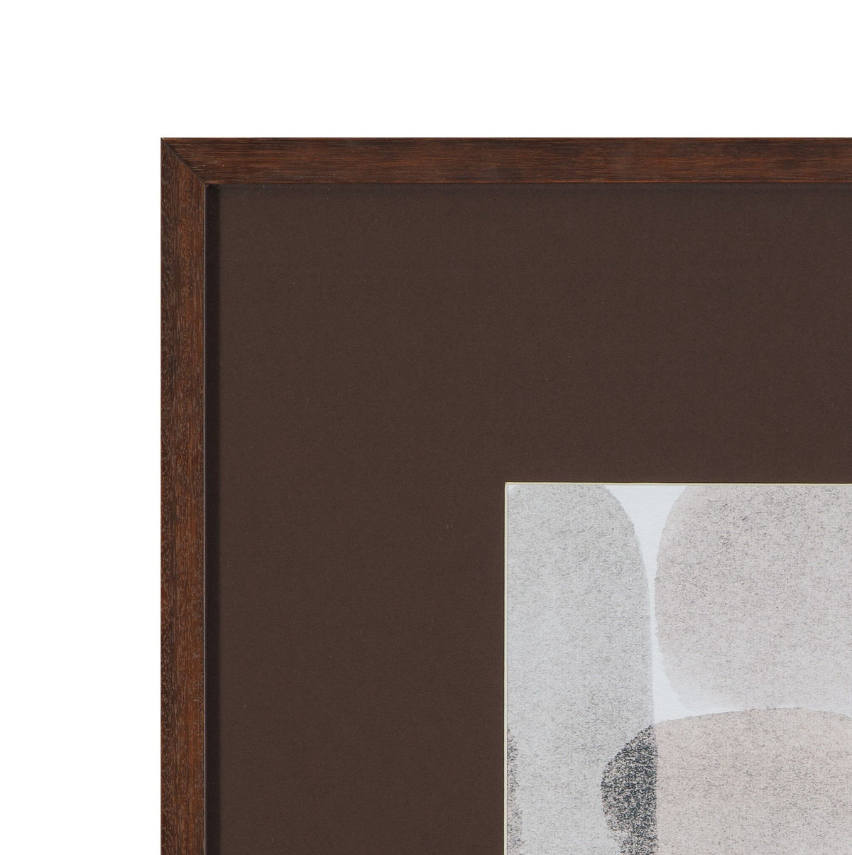 Stone Secrets I Framed Print - Brown