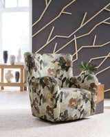 Rowenburg - Swivel Glider Accent Chair
