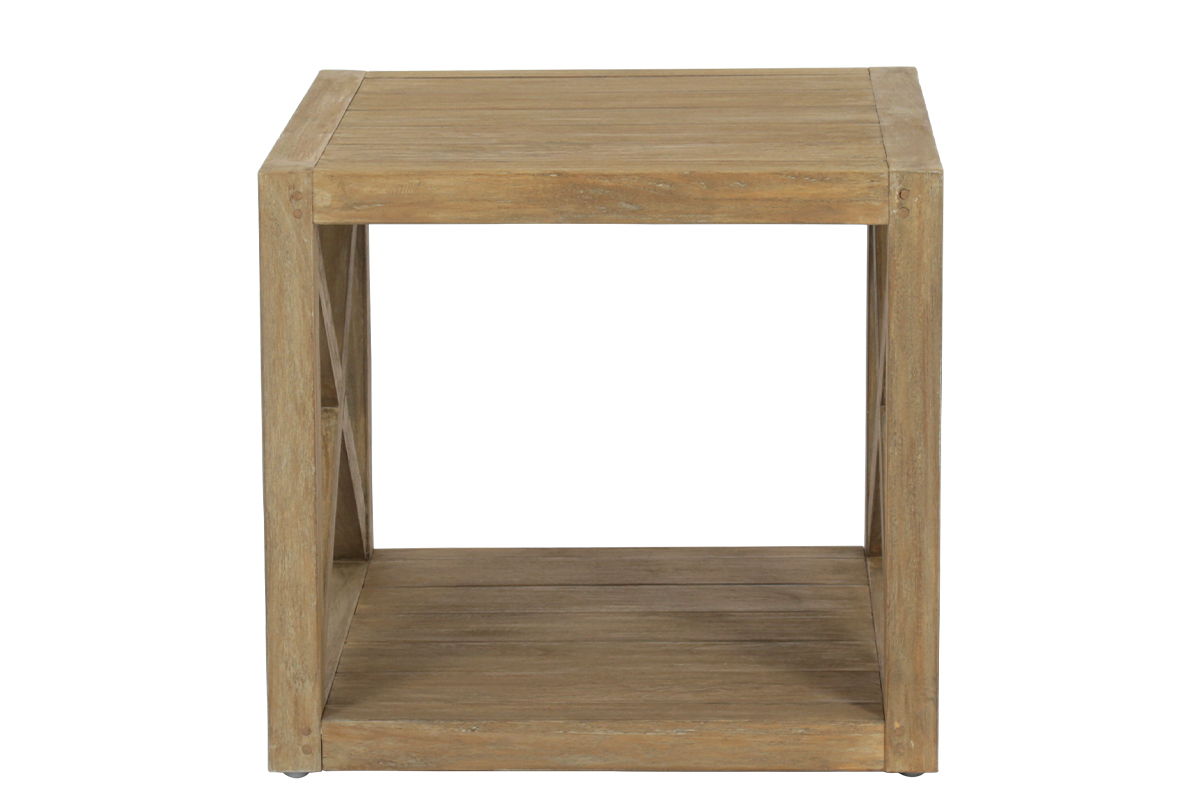 Coastal Teak - X End Table - Teak