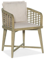 Surfrider - Barrel Back Chair - Beige / Light Brown