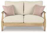 Seabrook Island - Beige - Loveseat w/Cushion