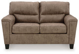 Navi - Fossil - 3 Pc. - Sofa, Loveseat, Rocker Recliner