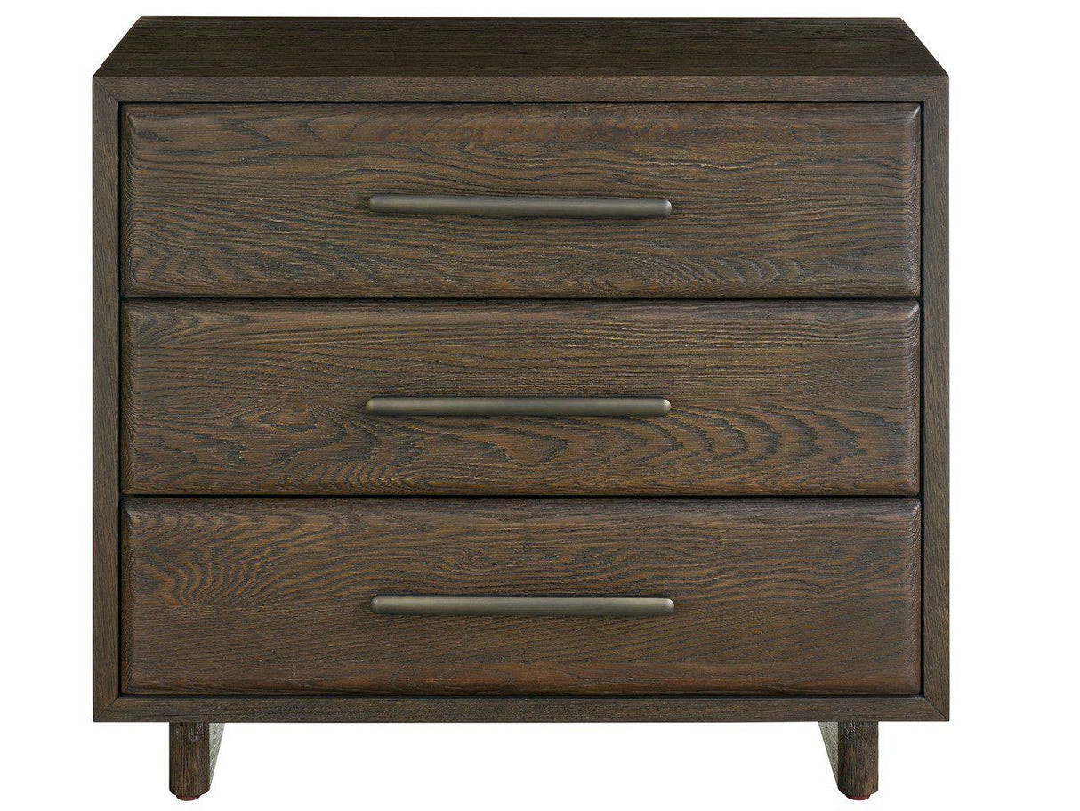 Modern - Three Drawer Nightstand