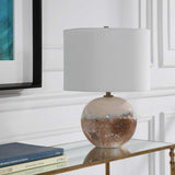 Durango - Terracotta Accent Lamp - Brown, Dark