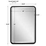 Croften - Vanity Mirror - Black