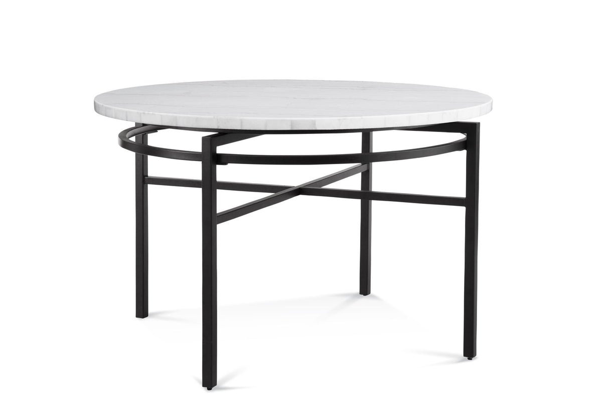 Hadley - Dining Table - Black / White