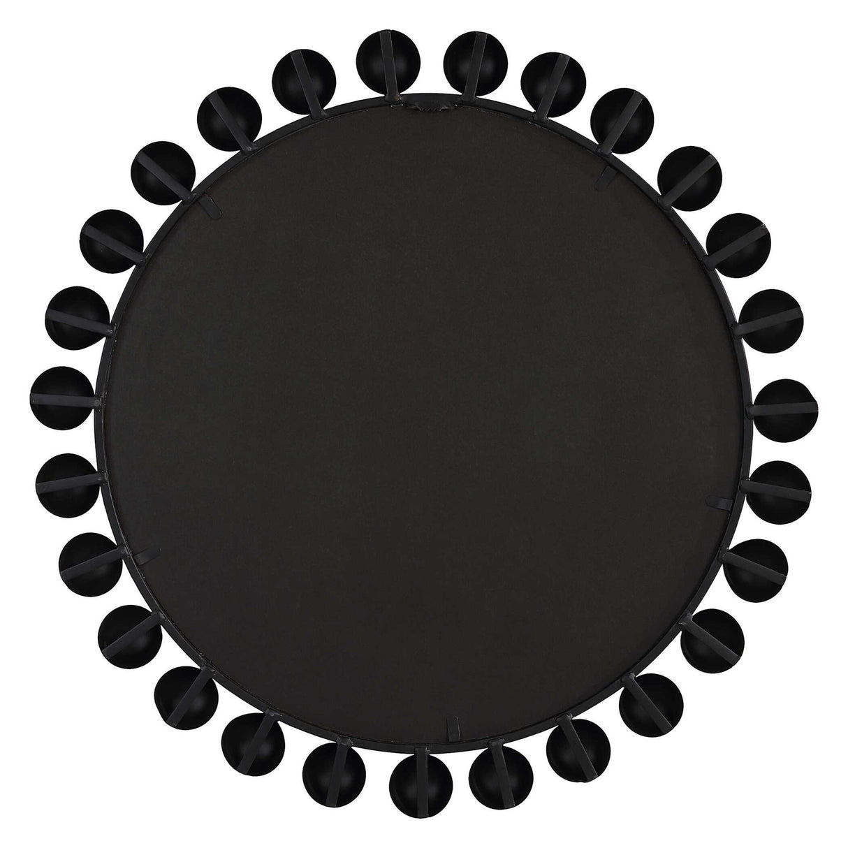 Round Mirror - Matte Black