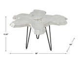 Trillium - Bleached Teak Coffee Table