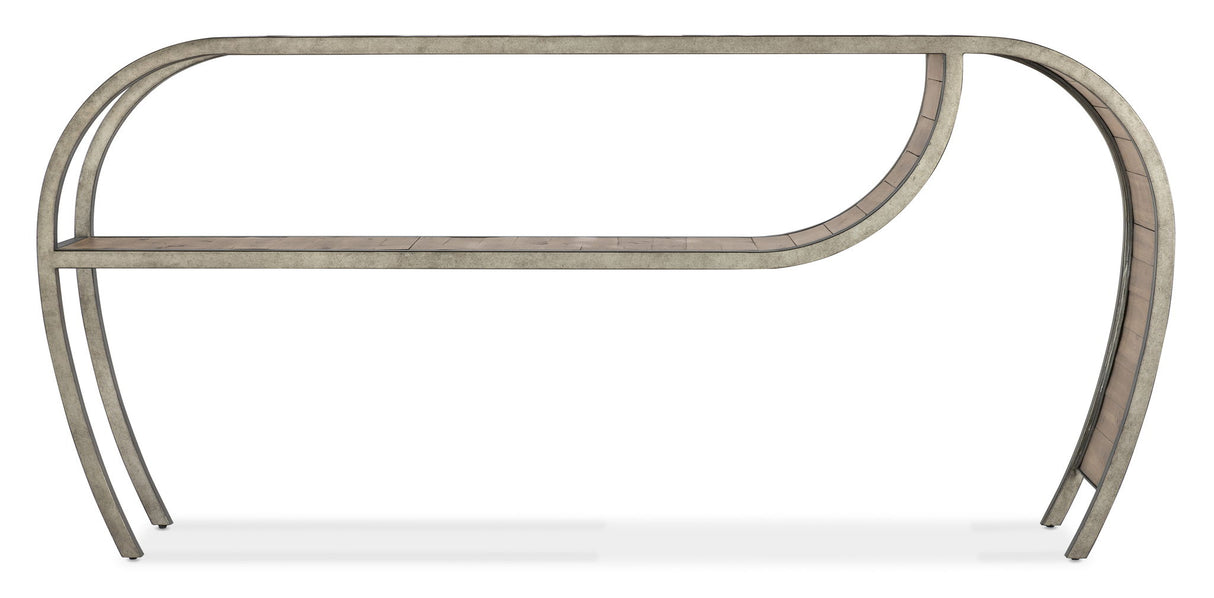 Commerce And Market - Open Ended Console Table - Dark Brown