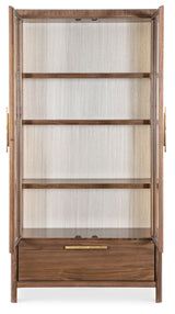 Eleana - Display Cabinet - Medium Wood