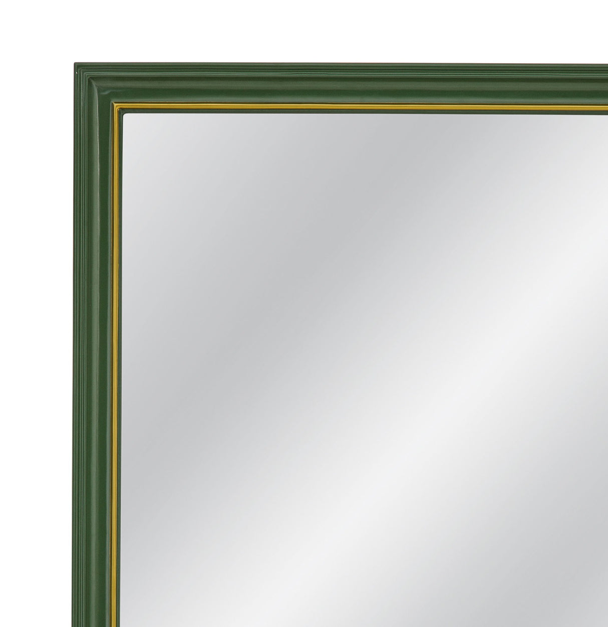 Malvern - Wall Mirror - Green / Gold