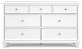 Fortman - Dresser - White
