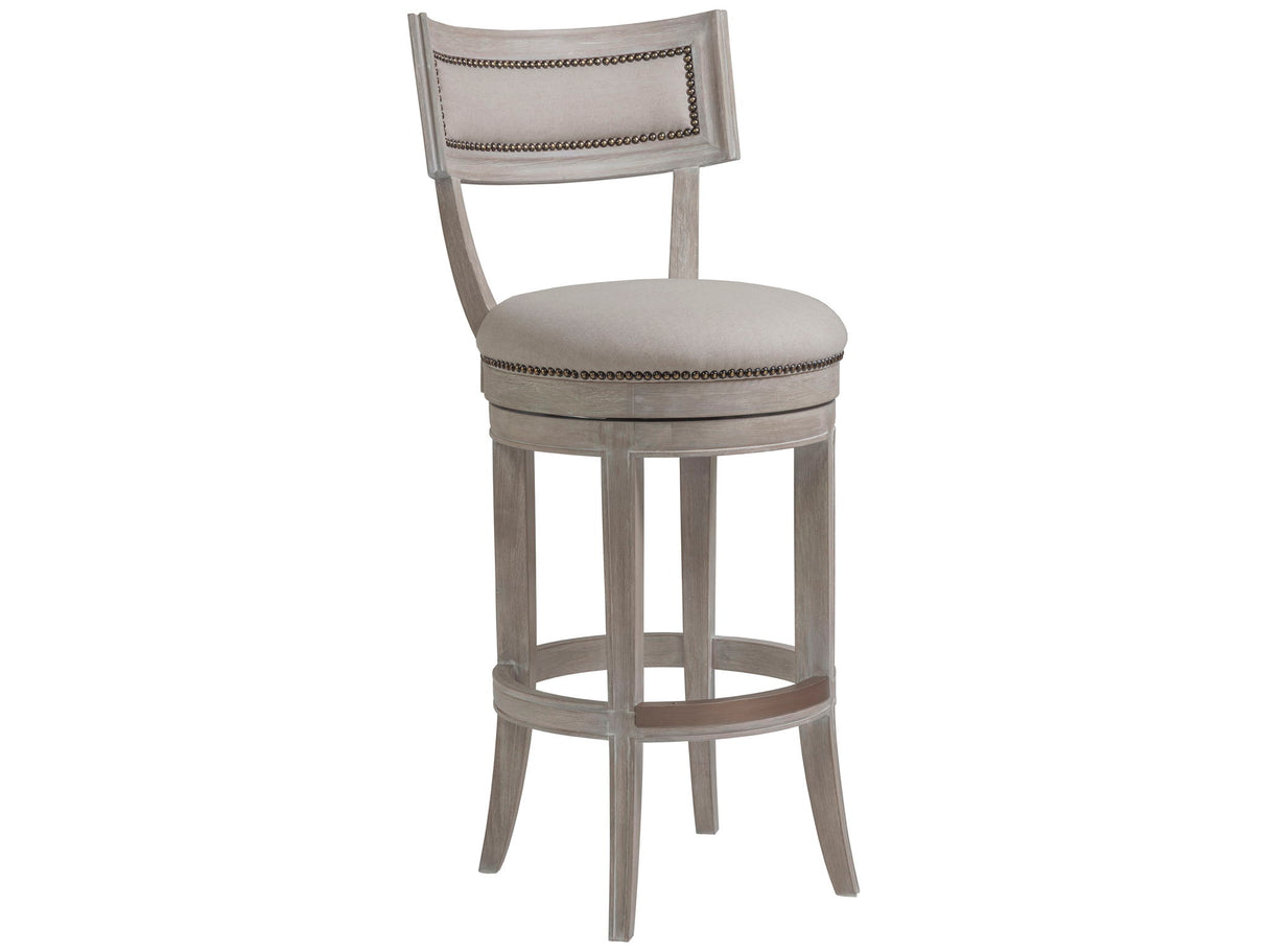 Cohesion Program - Aperitif Swivel Bar Stool - Gray