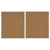 Color Block - Framed Prints, Set Of 2 - Light Brown