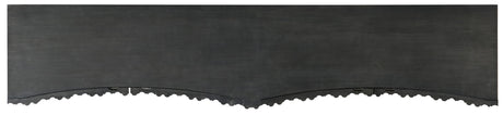 Melange - Apollo Credenza - Dark Gray / Gold