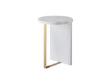 Tranquility - Miranda Kerr Home - Reverie Round Accent Table - White