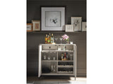 Coalesce - Odessa Bar Cabinet - Pearl Silver