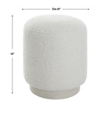 Avila - White Ottoman